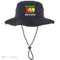 Funny Taco Bout 100 Days Of School Bucket Hat thumb 0