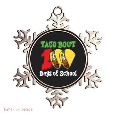 Funny Taco Bout 100 Days Of School Ornament