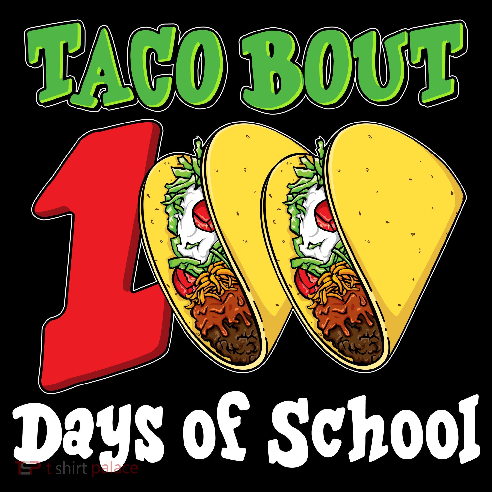 Funny Taco Bout 100 Days Of School Baby Bodysuit