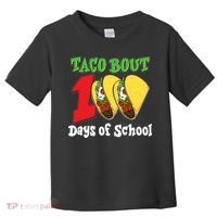 Funny Taco Bout 100 Days Of School Toddler T-Shirt thumb 0