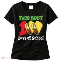 Funny Taco Bout 100 Days Of School Women's T-Shirt thumb 0