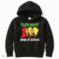 Funny Taco Bout 100 Days Of School Kids Hoodie thumb 0