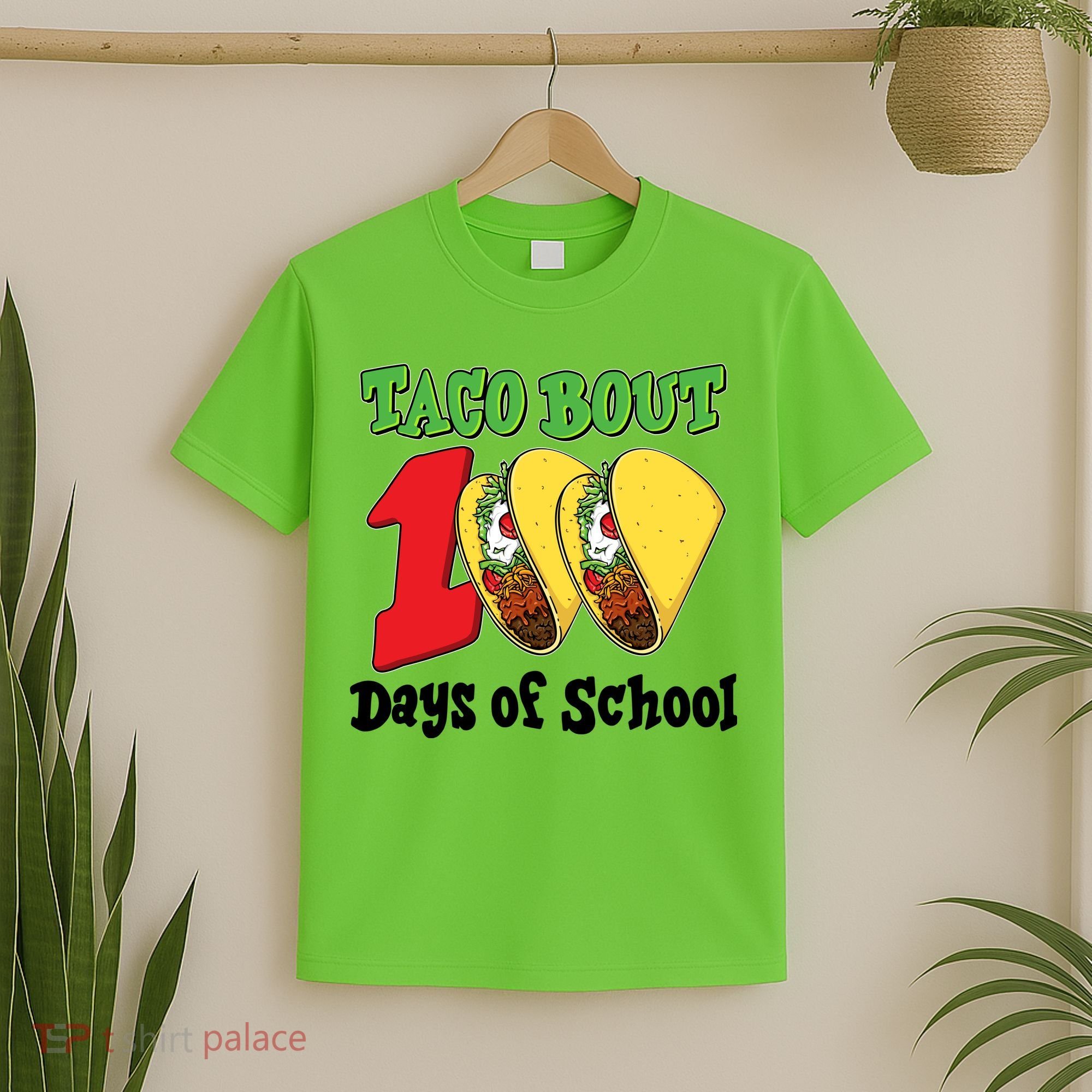 Funny Taco Bout 100 Days Of School T-Shirt
