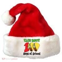 Funny Taco Bout 100 Days Of School Santa Hat thumb 0
