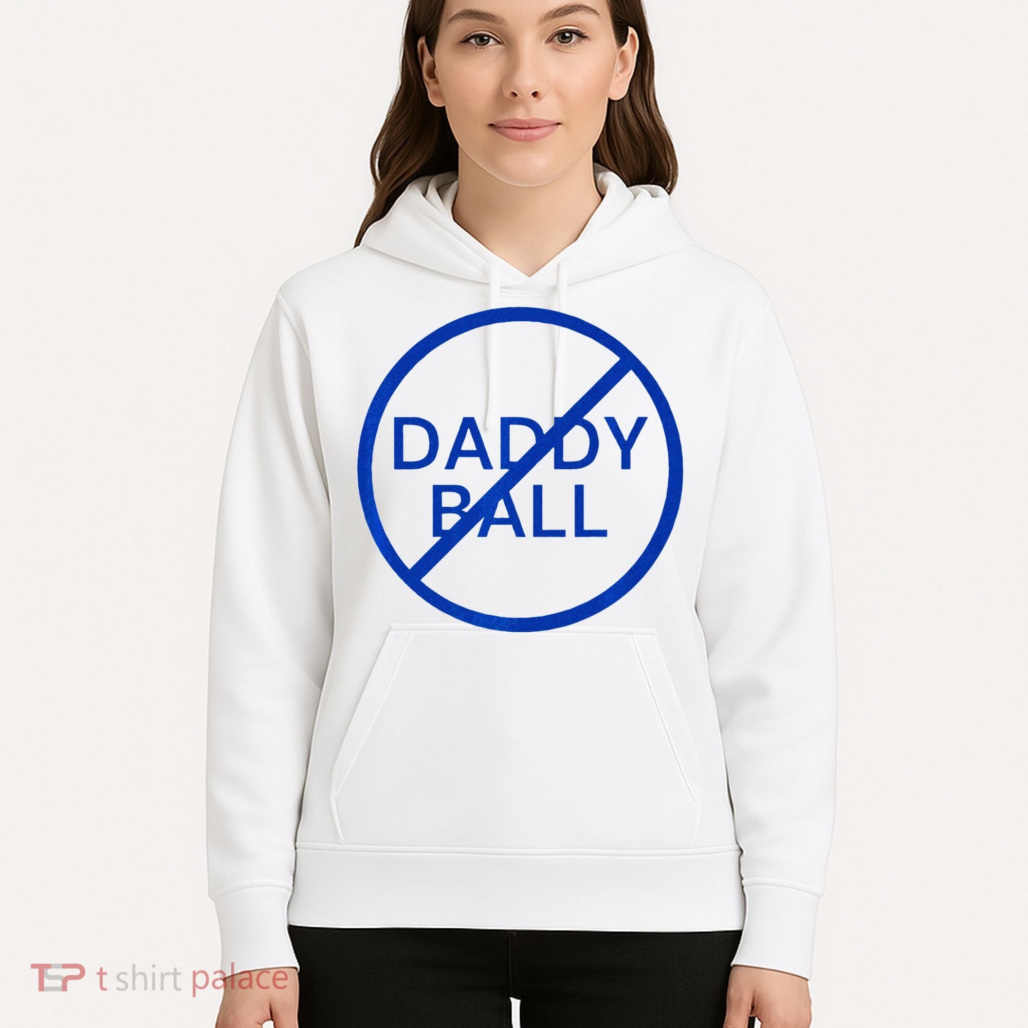 Funny Travel Baseball No Daddy Ball Hoodie