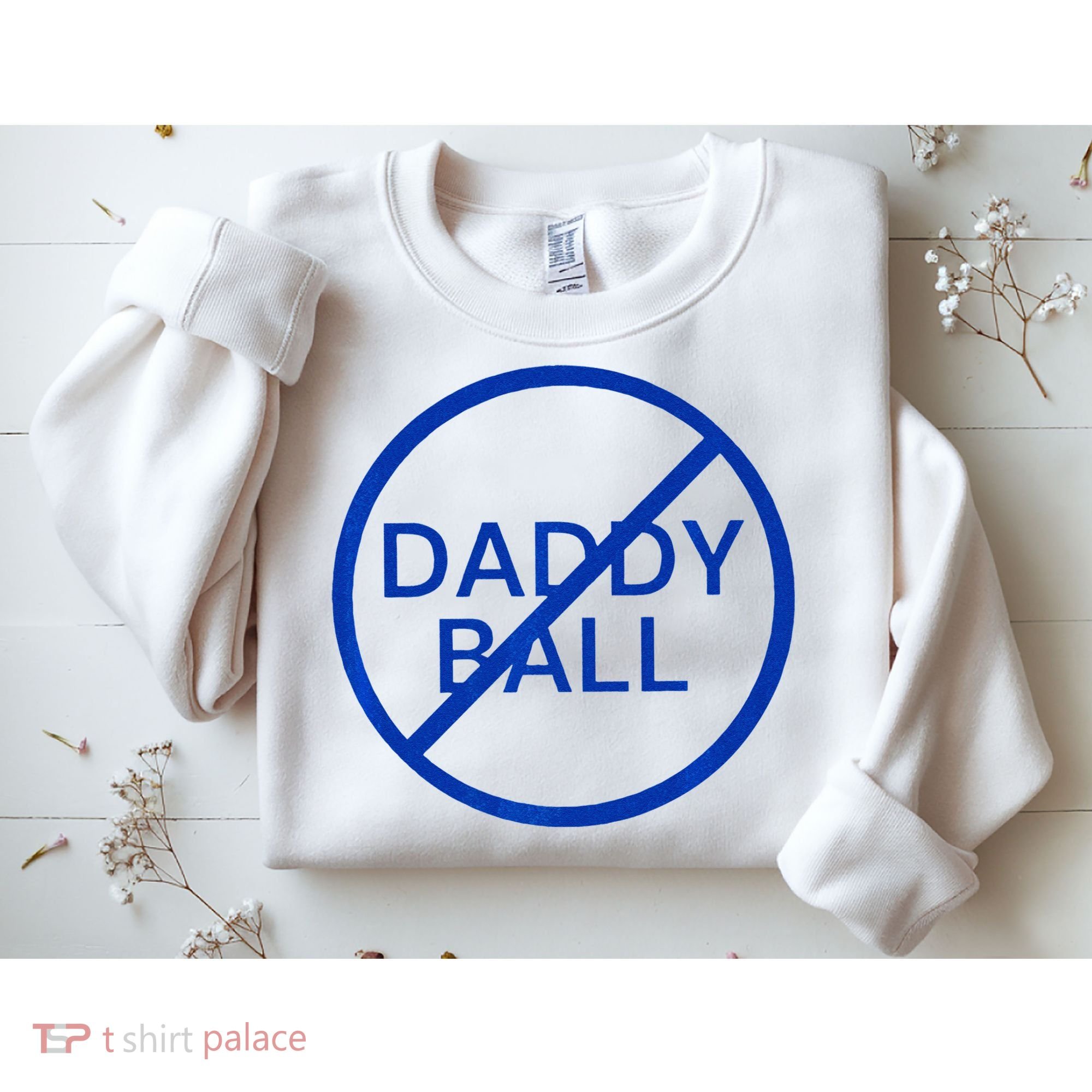 Funny Travel Baseball No Daddy Ball Sweatshirt
