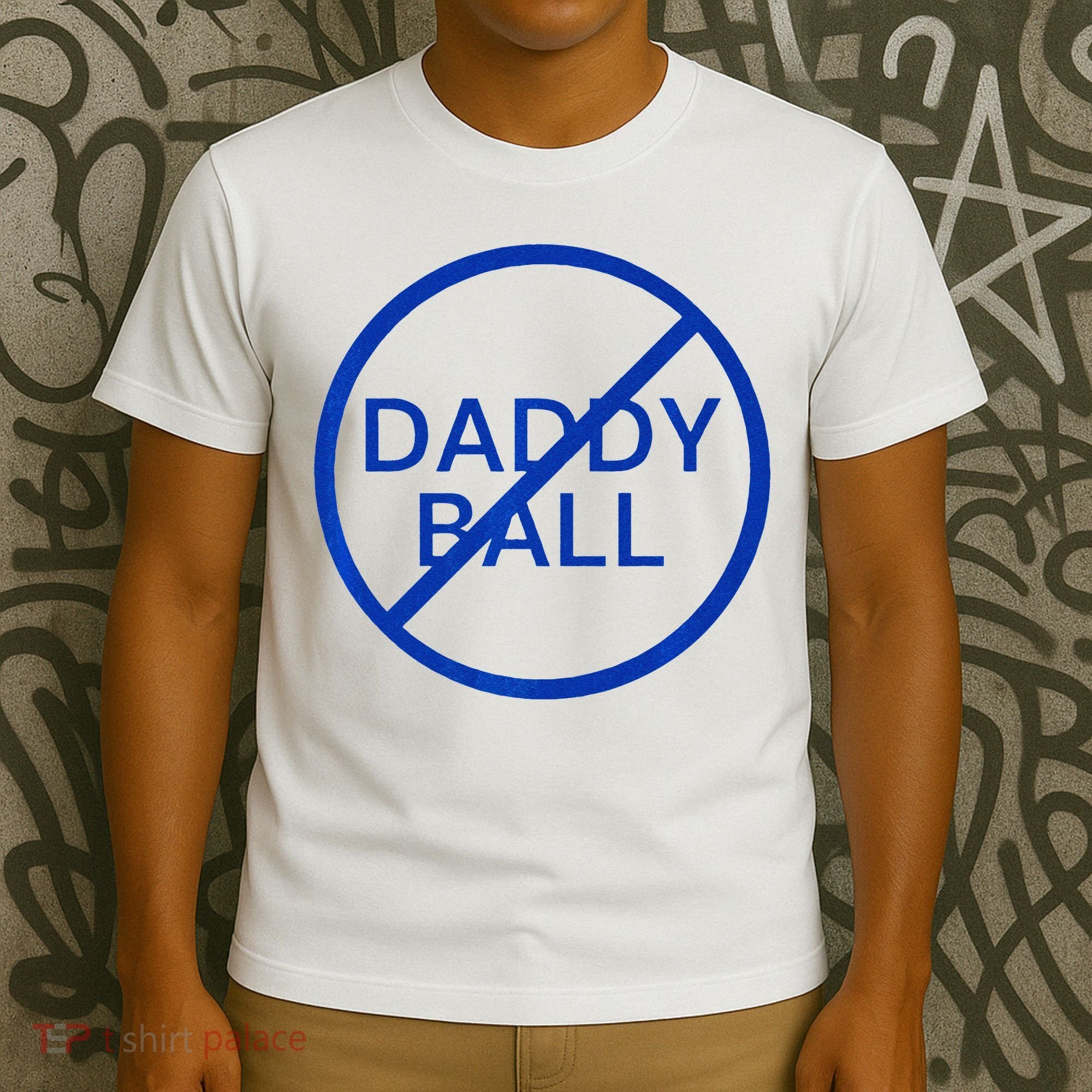 Funny Travel Baseball No Daddy Ball T-Shirt