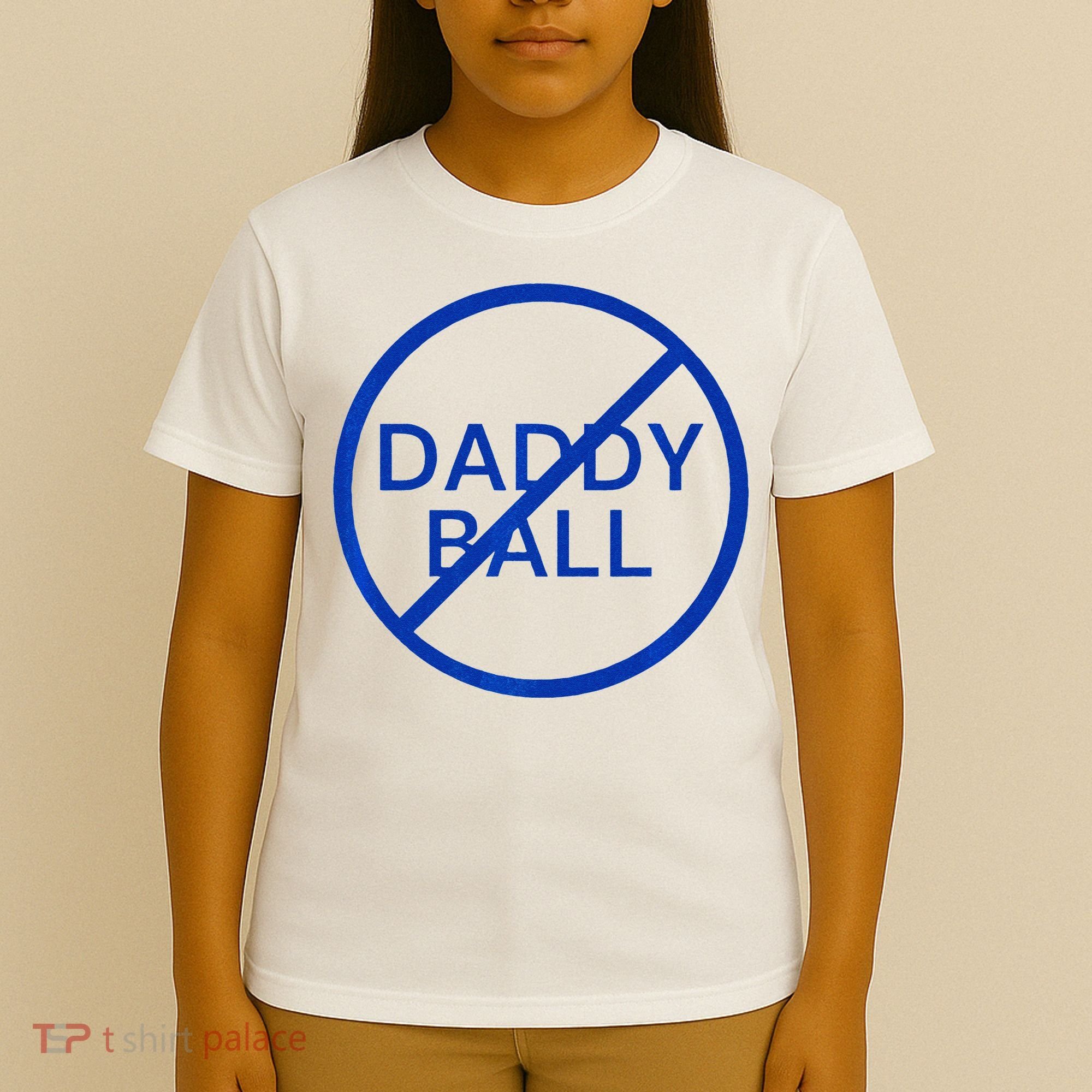 Funny Travel Baseball No Daddy Ball T-Shirt