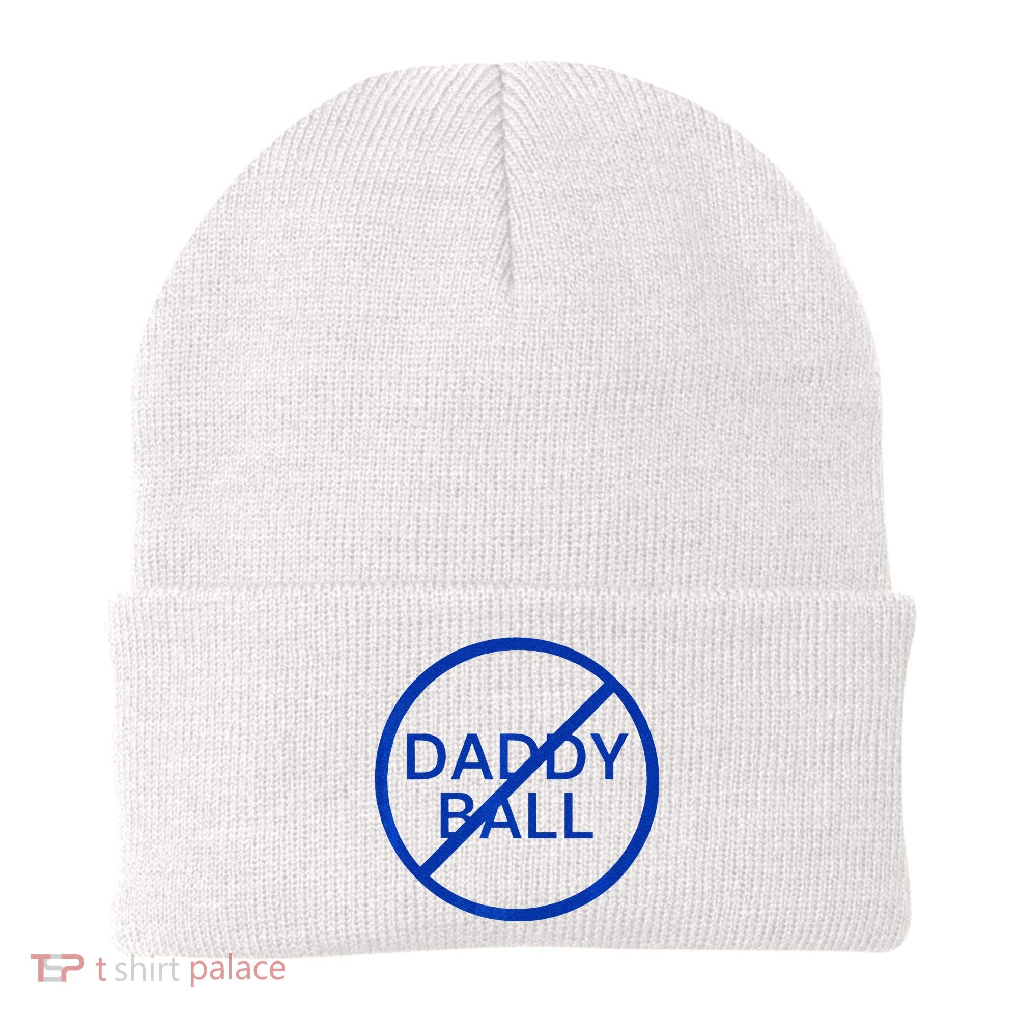 Funny Travel Baseball No Daddy Ball Beanie