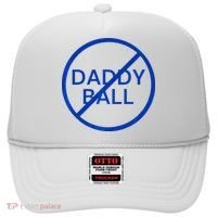 Funny Travel Baseball No Daddy Ball Hat thumb 0