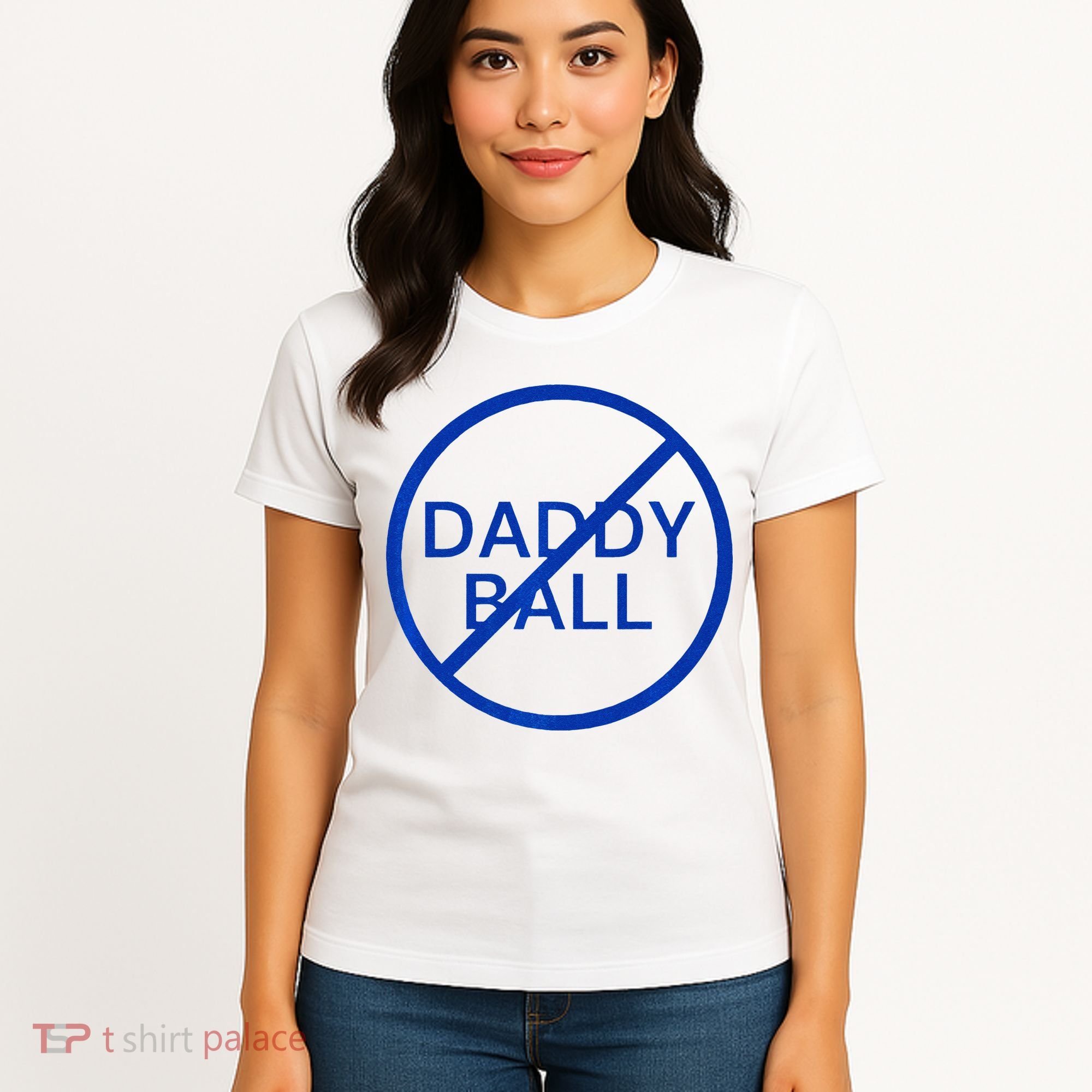 Funny Travel Baseball No Daddy Ball Women's T-Shirt