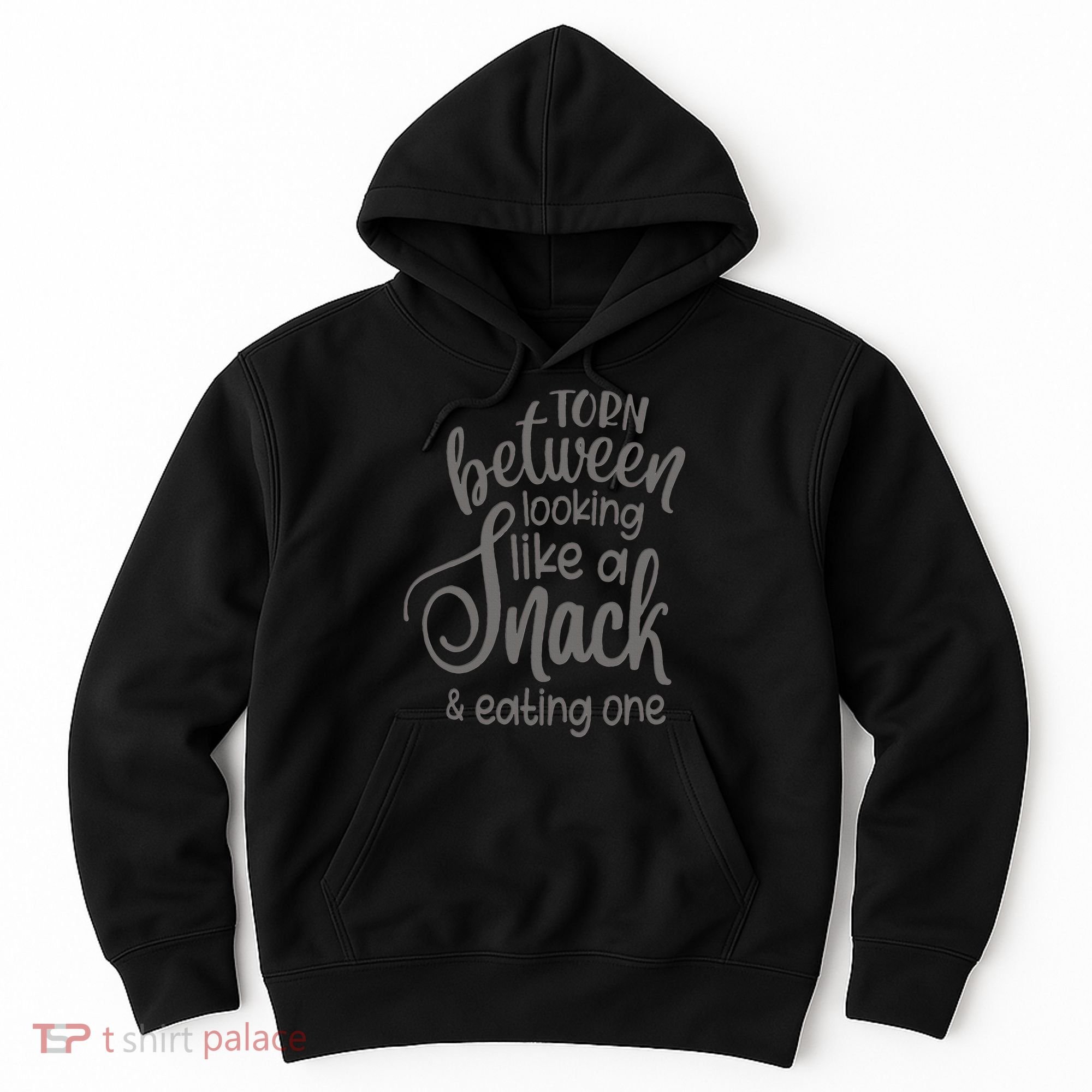 funny Torn Between Looking Like a Snack and Eating One  Hoodie