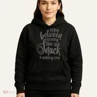 funny Torn Between Looking Like a Snack and Eating One  Hoodie thumb 5