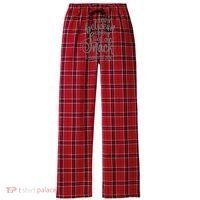 funny Torn Between Looking Like a Snack and Eating One  Women's Flannel Plaid Pajama Pants thumb 0