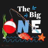 Fishing The Big One Year 1st First Birthday Little Fisherman Women's Tank Top thumb 5