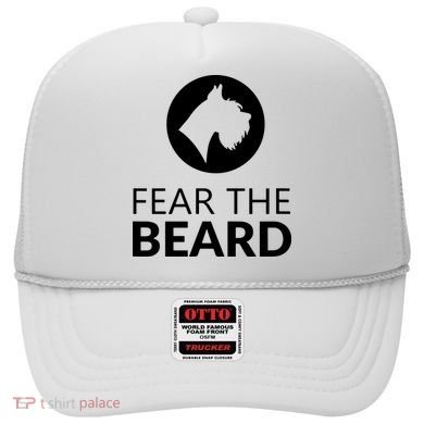 Fear The Beard Funny Schnauzer Lover Hat