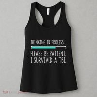 Funny Traumatic Brain Injury Awareness Thinking In Process Women's Tank Top thumb 3