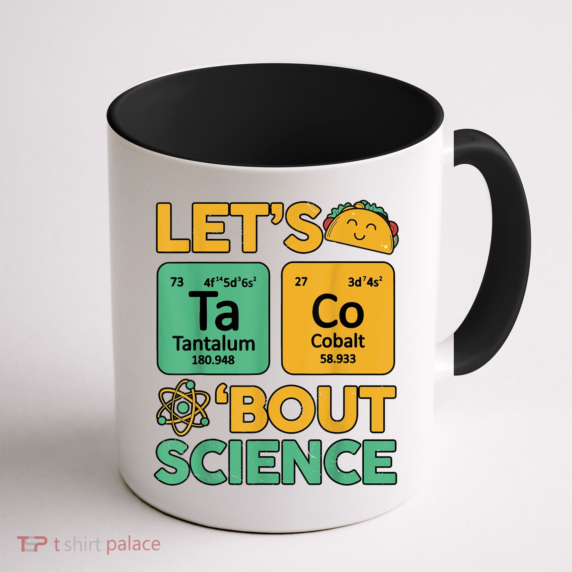 Funny Taco Bout Science Tuesday Chemistry STEM Teacher Coffee Mug