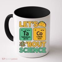 Funny Taco Bout Science Tuesday Chemistry STEM Teacher Coffee Mug thumb 0