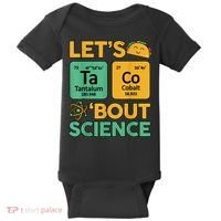 Funny Taco Bout Science Tuesday Chemistry STEM Teacher Baby Bodysuit thumb 0