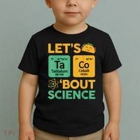 Funny Taco Bout Science Tuesday Chemistry STEM Teacher Toddler T-Shirt thumb 2