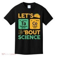 Funny Taco Bout Science Tuesday Chemistry STEM Teacher Kids T-Shirt thumb 0