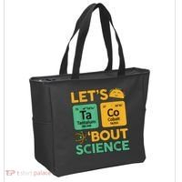 Funny Taco Bout Science Tuesday Chemistry STEM Teacher Tote Bag thumb 2