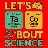 Funny Taco Bout Science Tuesday Chemistry STEM Teacher Santa Hat thumb 1