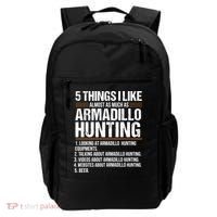 Funny Things Beer Armadillo Possum Hunting Hunter Beer Gift Cute Gift Backpack thumb 0