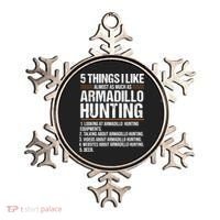 Funny Things Beer Armadillo Possum Hunting Hunter Beer Gift Cute Gift Ornament thumb 0