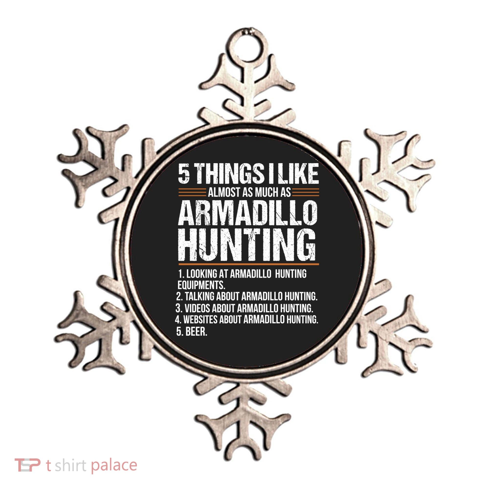 Funny Things Beer Armadillo Possum Hunting Hunter Beer Gift Cute Gift Ornament