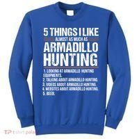 Funny Things Beer Armadillo Possum Hunting Hunter Beer Gift Cute Gift Sweatshirt thumb 0
