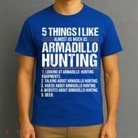 Funny Things Beer Armadillo Possum Hunting Hunter Beer Gift Cute Gift T-Shirt thumb 3
