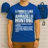 Funny Things Beer Armadillo Possum Hunting Hunter Beer Gift Cute Gift T-Shirt thumb 6