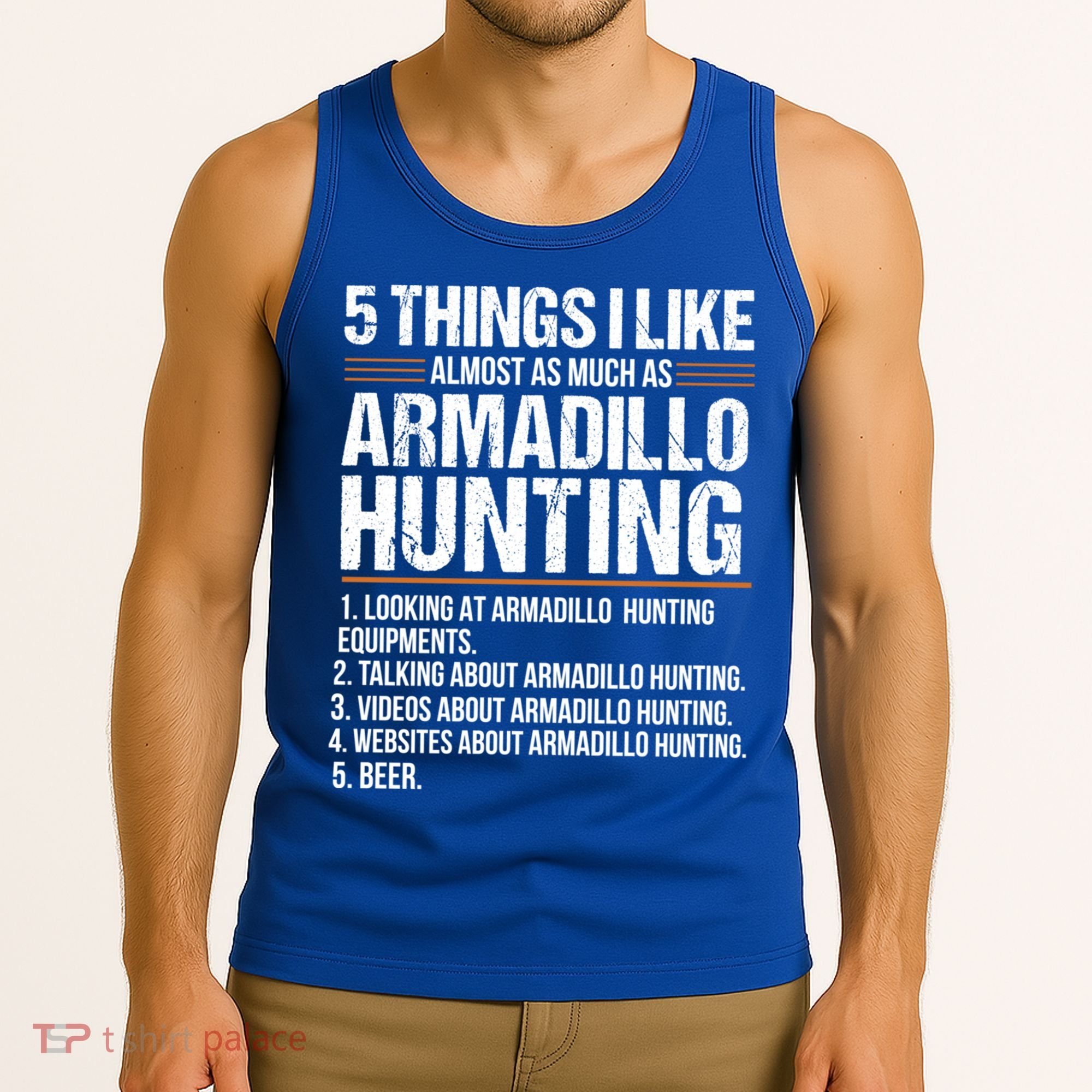Funny Things Beer Armadillo Possum Hunting Hunter Beer Gift Cute Gift Tank Top