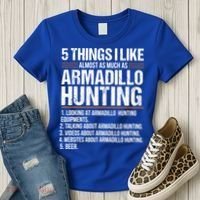 Funny Things Beer Armadillo Possum Hunting Hunter Beer Gift Cute Gift Women's T-Shirt thumb 3