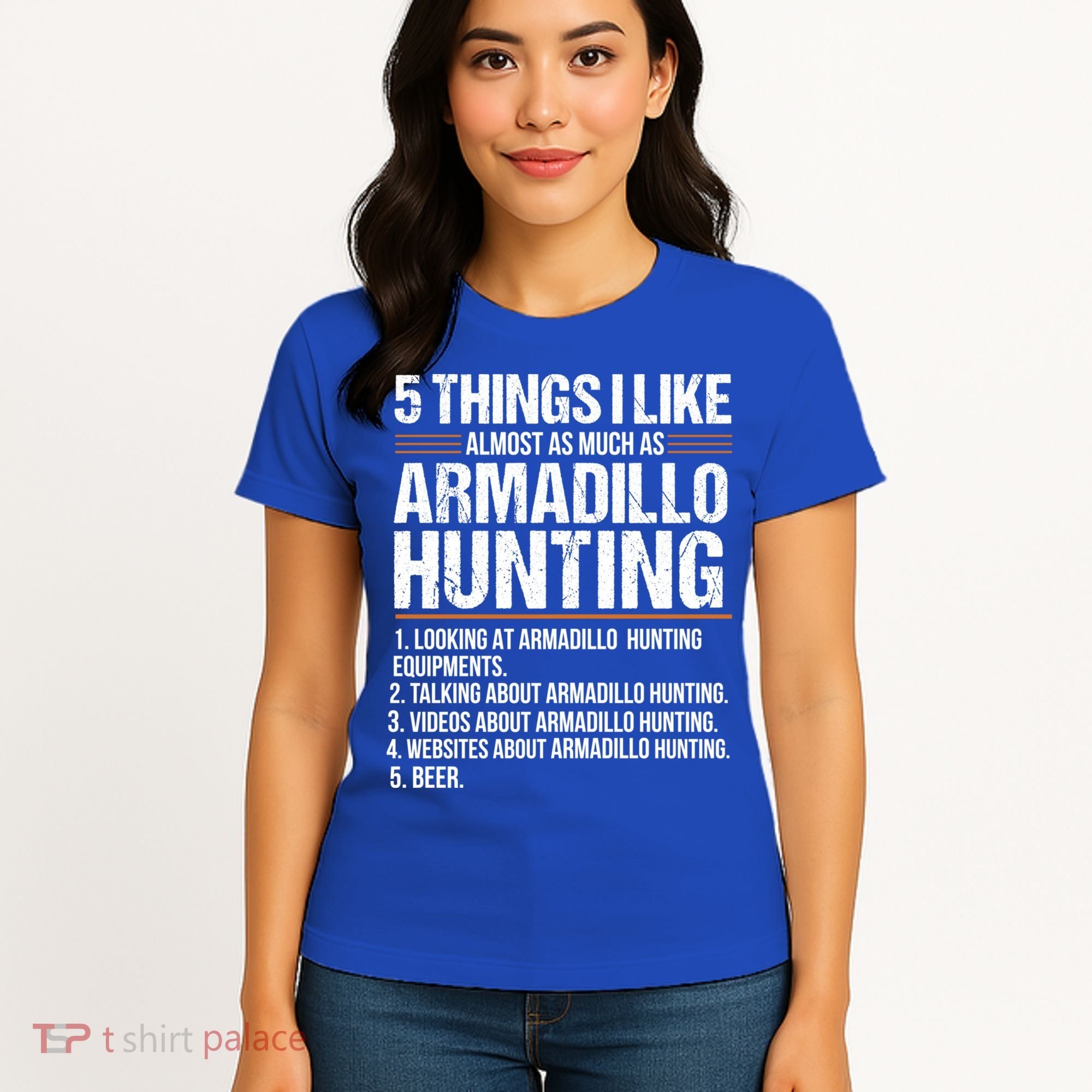 Funny Things Beer Armadillo Possum Hunting Hunter Beer Gift Cute Gift Women's T-Shirt