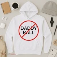 Funny Travel Baseball  No Daddy Ball Hoodie thumb 3