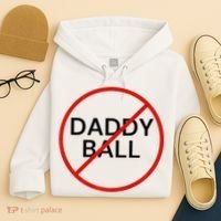 Funny Travel Baseball  No Daddy Ball Hoodie thumb 4