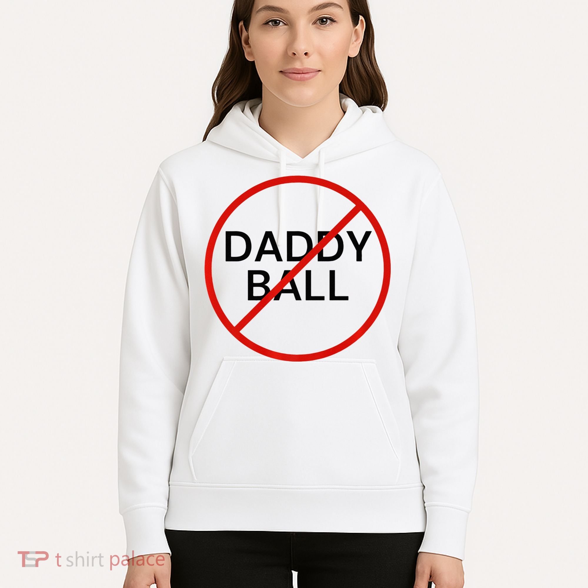 Funny Travel Baseball  No Daddy Ball Hoodie