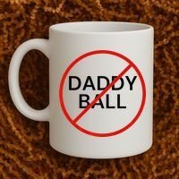 Funny Travel Baseball  No Daddy Ball Coffee Mug thumb 2