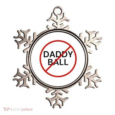 Funny Travel Baseball  No Daddy Ball Ornament