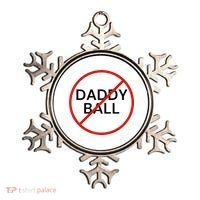 Funny Travel Baseball  No Daddy Ball Ornament thumb 0