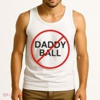 Funny Travel Baseball  No Daddy Ball Tank Top thumb 3