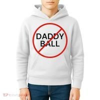 Funny Travel Baseball  No Daddy Ball Kids Hoodie thumb 4