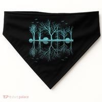 Forest Trees Birds Nature Lovers Wildlife Camping USA-Made Doggie Bandana thumb 0