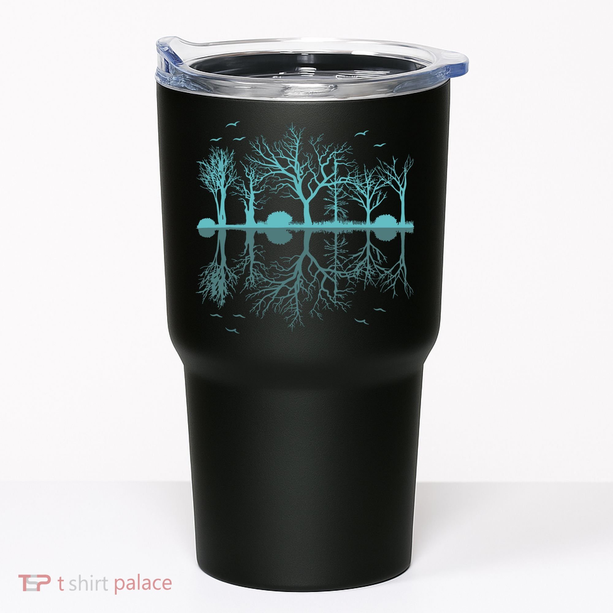 Forest Trees Birds Nature Lovers Wildlife Camping Tumbler