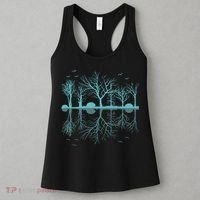 Forest Trees Birds Nature Lovers Wildlife Camping Women's Tank Top thumb 3