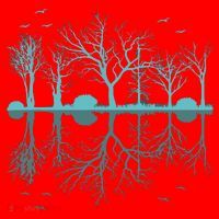 Forest Trees Birds Nature Lovers Wildlife Camping Santa Hat thumb 1