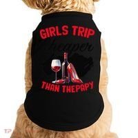 Funny Trip Bachelorette Wine Party Weekend Squad Doggie Tank thumb 0